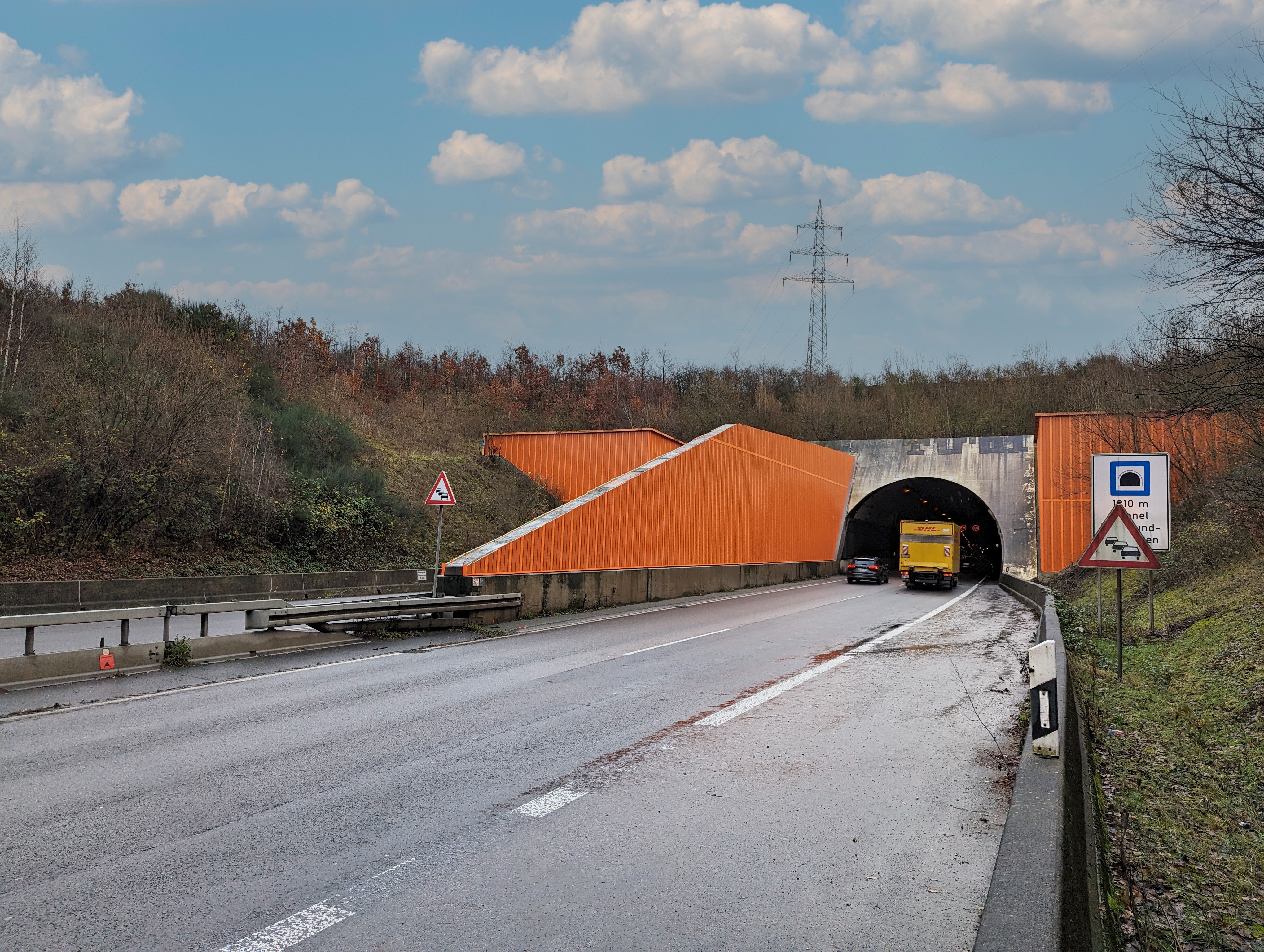 Sanierung der Tunnelportale am Tunnel Berghofen
